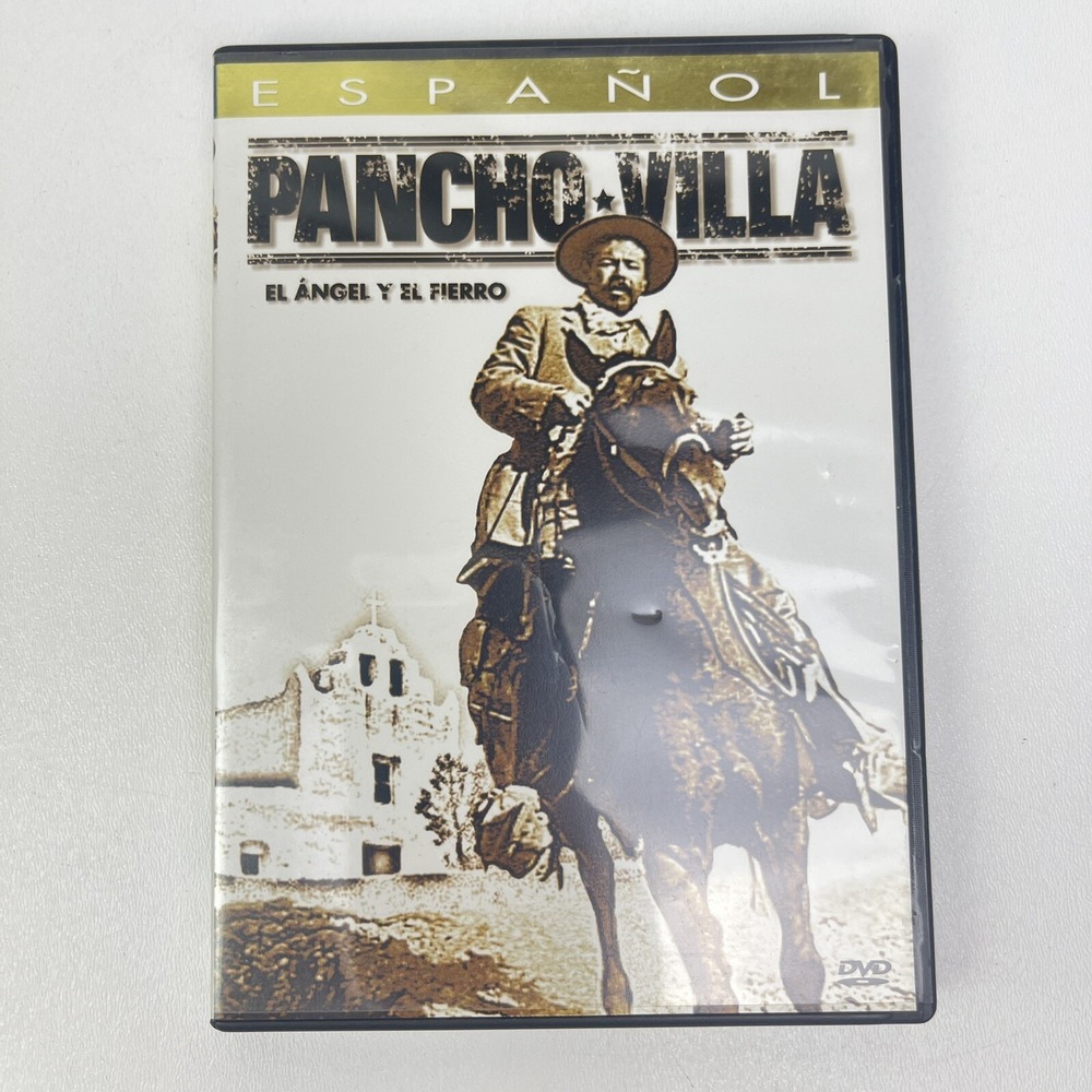 Pancho Villa DVD El Ángel Y El‎ Fierro Documentary Televisa Spanish Mexico